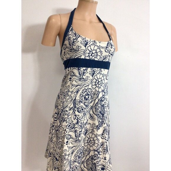 Patagonia Floral Halter Dress Womens Small - Picture 4 of 7